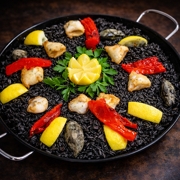15Paella arroz negro