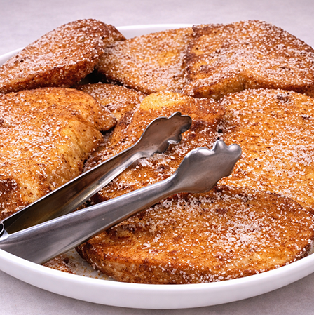 33Torrijas caseras con azúcar y canela